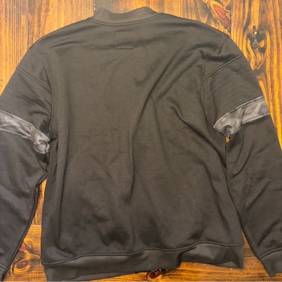 Rocawear Y2K Black‎ Men's L Full Zip Light Jacket Camo - Picture 6 of 13